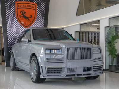 2023 Rolls-Royce Cullinan Mansory 6.75L Twin-Turbo V12 Grey Blue SUV Perfect Condition