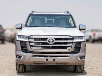 2025 Toyota Land Cruiser 3.5 Litres Twin-Turbo V6 Petrol Engine Gold Beige SUV Full Option