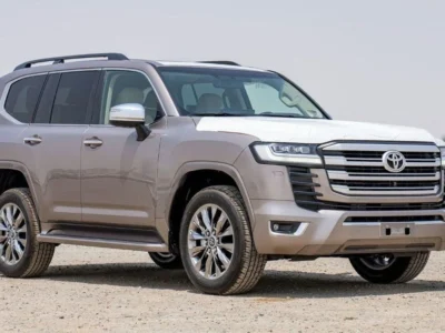 2025 Toyota Land Cruiser 3.5 Litres Twin-Turbo V6 Petrol Engine Gold Beige SUV Full Option
