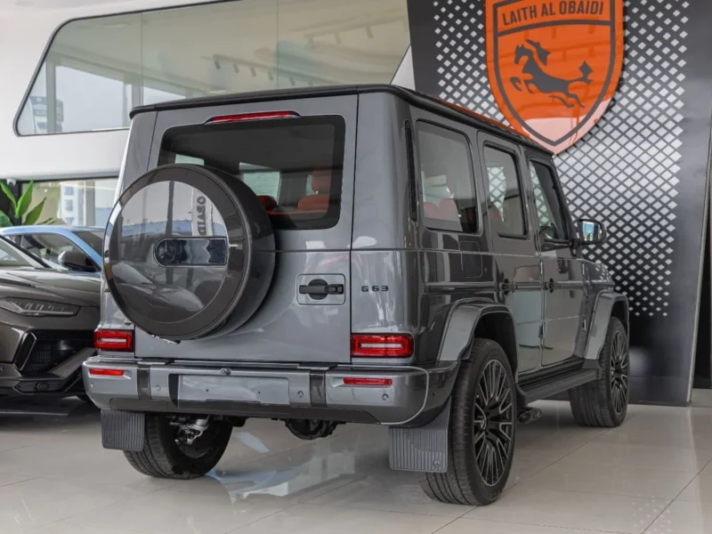 2026 Mercedes-Benz G 63 AMG Double Night Pack 4.0-liter V8 Biturbo Grey Red SUV