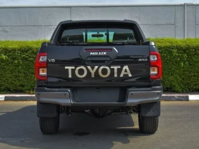 2026 Toyota Hilux Adventure 4.0-Liter Petrol V6 Engine Black Pickup Truck Automatic