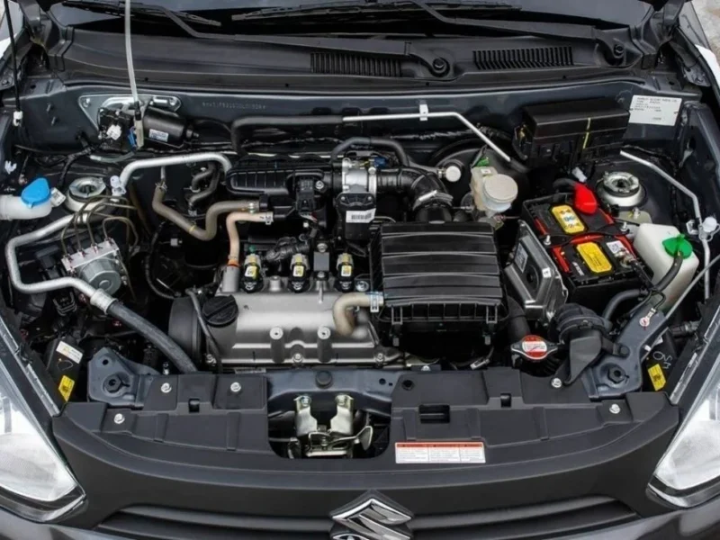 2024 Suzuki Alto GLX 0.8 Litres 2-Cylinder Petrol Engine Grey Black Hatchback Manual