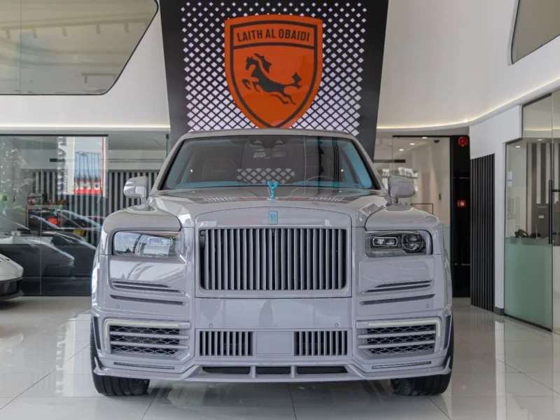 2023 Rolls-Royce Cullinan Mansory 6.75L Twin-Turbo V12 Grey Blue SUV Perfect Condition
