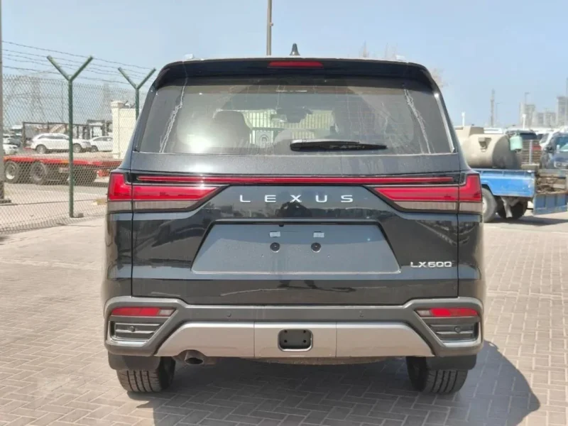 2025 Lexus LX600 VIP 3.5-liter twin-turbo V6 Petrol Engine Black Tan SUV Automatic GCC Specs