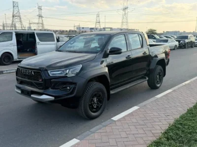 2026 Toyota Hilux GR Sport 2.8 Litres 4-cylinder Turbo Diesel Black Pickup Truck