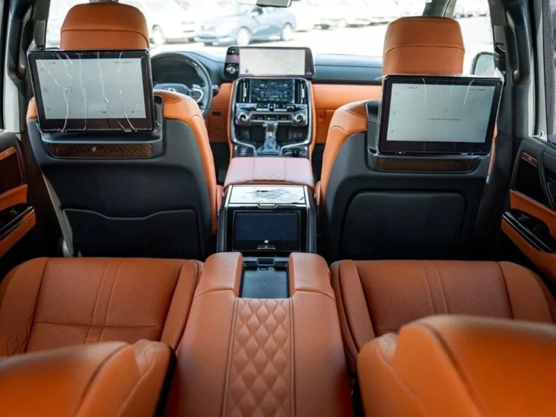 2023 Lexus LX600 VIP 3.5-liter twin-turbo V6 Petrol Engine Black Tan SUV Automatic