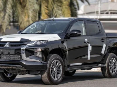 2023 Mitsubishi L200 Sportero 2.4-liter 4-cylinder Turbo Diesel Engine Black Pickup Truck
