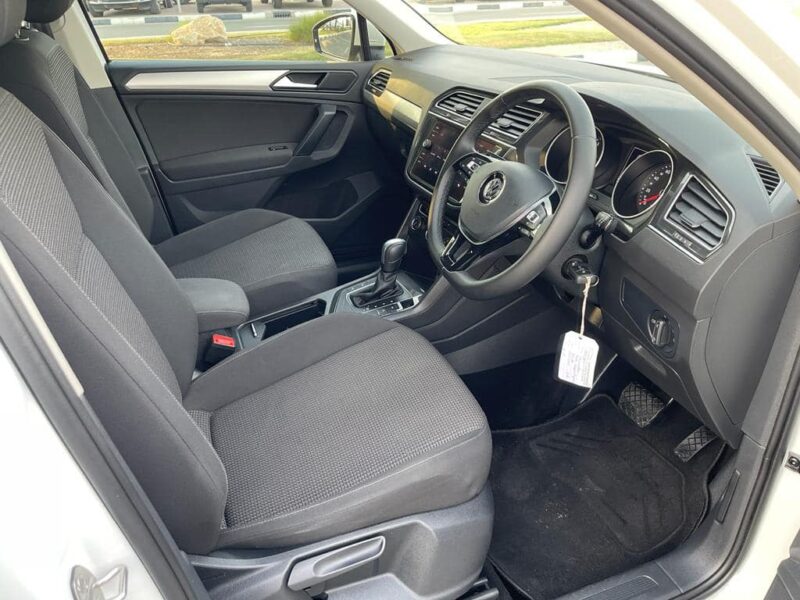 2020 Volkswagen Tiguan 5N 110 TSI Trendline 1.4L 4 Cylinders Engine White Grey SUV