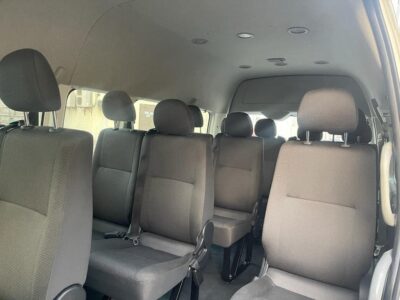 2017 Toyota Hiace Commuter SLWB 3.0 Litres 4 Cylinder Diesel Engine White Grey Van