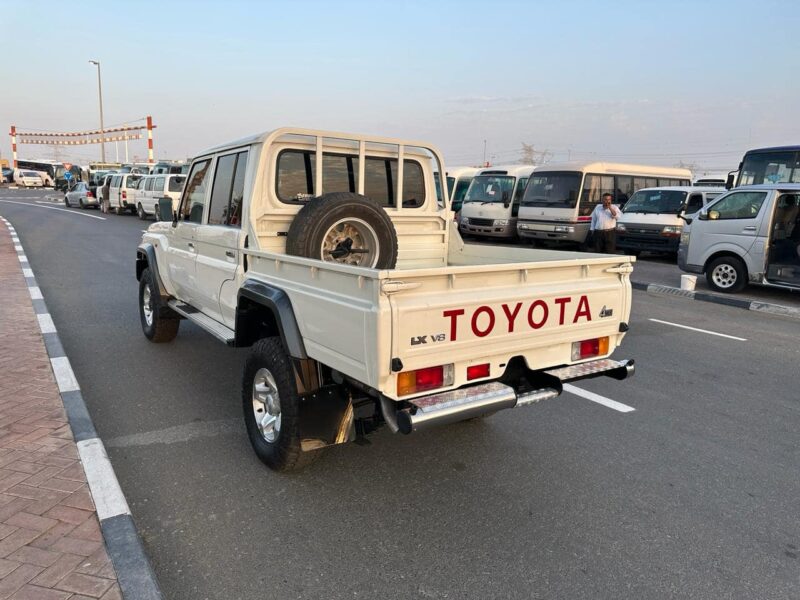 2020 Toyota Land Cruiser 79 Series Dual Cab 4.5L V8 Turbo Diesel White Grey Pickup Truck
