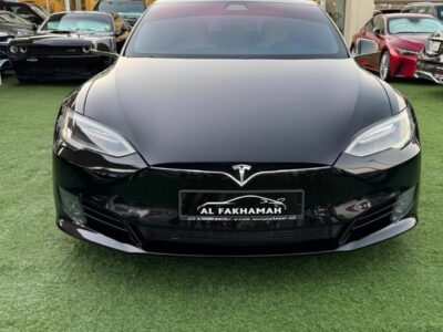 2017 Tesla Model S Electric Vehicle Black White Sedan AWD Automatic