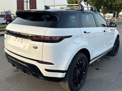 2022 Land Rover Range Rover Evoque P250 R-Dynamic SE 2.0L I4 Engine White Black SUV
