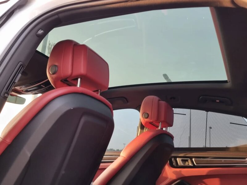 2023 Porsche Cayenne 3.0 Liters 6 Cylinders Petrol Engine White Red SUV GCC