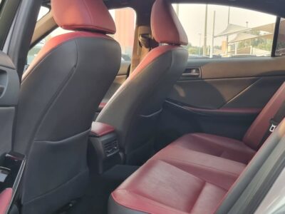 2023 Lexus IS 300 2.0L Turbocharged 4-Cylinder Petrol Engine Silver Red Sedan GCC