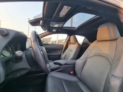 2024 Lexus UX 250h 2.0-liter four-cylinder Hybrid Engine White Black Subcompact SUV
