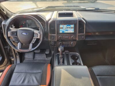 2018 Ford Raptor SuperCab 3.5L V6 EcoBoost Twin-Turbo Engine Grey Pickup Truck