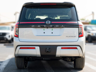2025 Nissan Patrol V6 Engine SE Platinum 3.8 Litres Petrol AT Silver Beige SUV