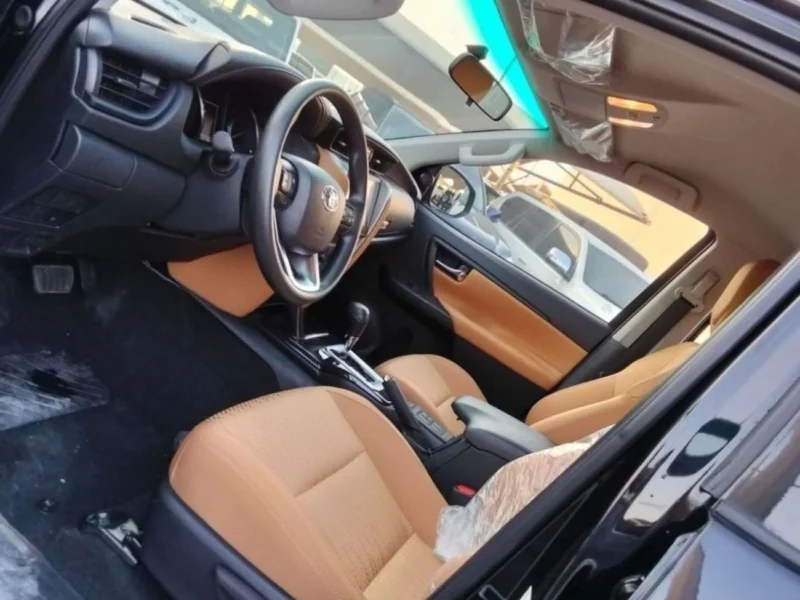2024 Toyota Fortuner 2.4L 4 Cylinders In-line Diesel Engine Black Tan SUV GCC Specs