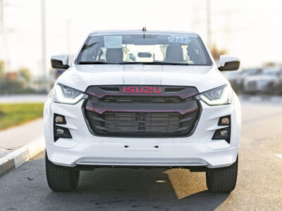 2025 ISUZU D-MAX GT DC 3.0L Turbocharged Inline-4 Diesel Engine White Black Pickup Truck