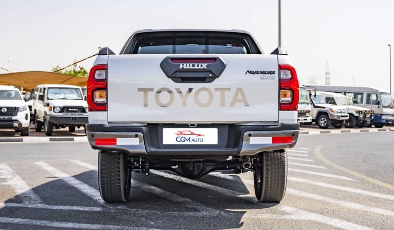 2025 Toyota Hilux Adventure 4.0L V6 DOHC 24-Valve with Dual VVT-i White Black Pickup