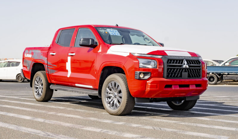 2025 Mitsubishi L200 .4L MIVEC 4 Cylinders Petrol Engine Red Black Pickup Truck