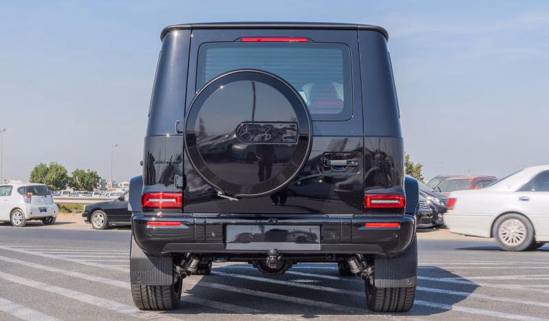 2025 Mercedes-Benz AMG G63 4.0L V8 Bi-Turbo Petrol Black Orange SUV Double Night Package