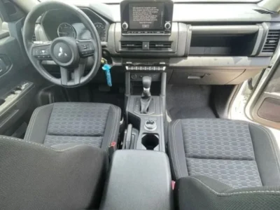 2026 Mitsubishi L200 GLX 2.4-liter Turbocharged Diesel 4 Cylinder Engine White Grey Pickup