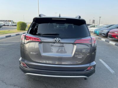 2017 Toyota RAV4 Cruiser 2.5 Litres 4-cylinder Petrol Engine Grey Black SUV AWD