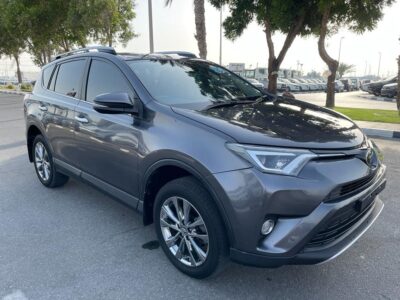 2017 Toyota RAV4 Cruiser 2.5 Litres 4-cylinder Petrol Engine Grey Black SUV AWD