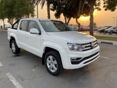 2020 Volkswagen Amarok TDI500 3.0 Litres V6 Diesel Engine White Black Pickup Truck