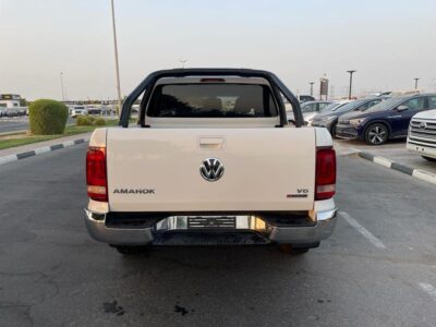 2020 Volkswagen Amarok TDI500 3.0 Litres V6 Diesel Engine White Black Pickup Truck