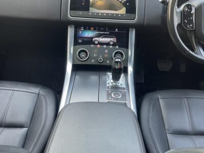 2018 Land Rover Range Rover Sport 3.0 Litres Turbo Diesel Engine White Black SUV