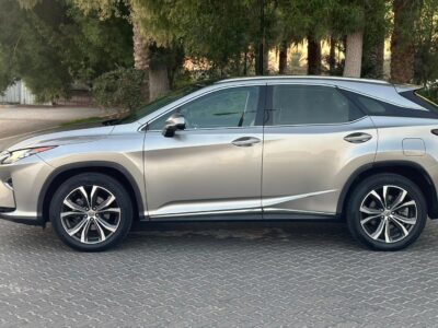 2017 Lexus RX350 Platinum 3.5 Liters 6 Cylinders Petrol Engine Gold Brown Luxury SUV