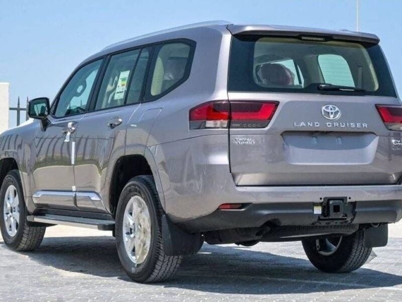 2025 Toyota Land Cruiser GXR 3.5 Liters V6 Twin Turbo Petrol Engine Grey Beige SUV
