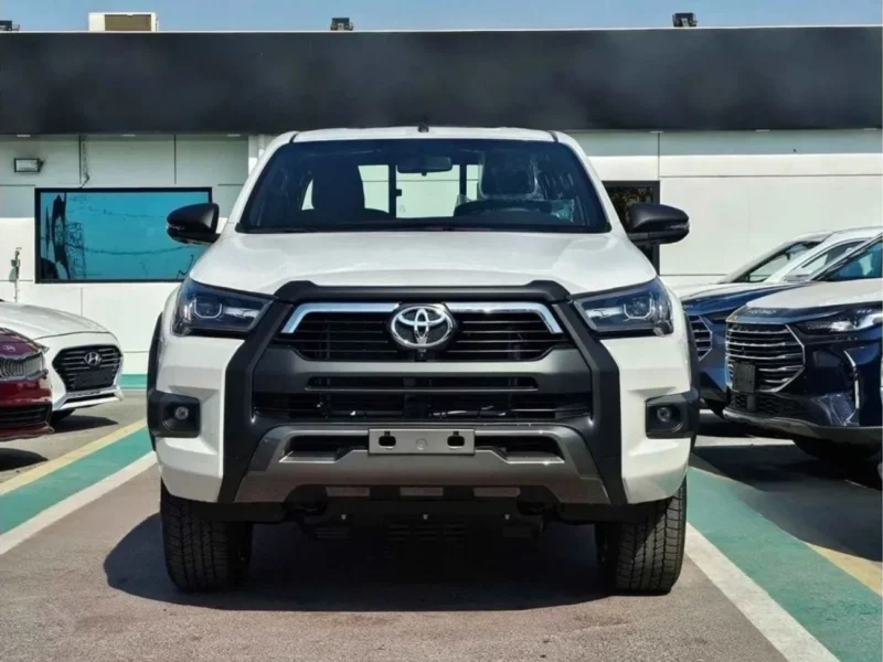 2025 Toyota Hilux Adventure DC 4.0 Liters V6 Petrol Engine White Black Pickup Truck
