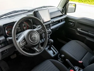 2025 Suzuki Jimny GLX AT 1.5-liter 4 Cylinders Inline Petrol Engine Silver Grey SUV