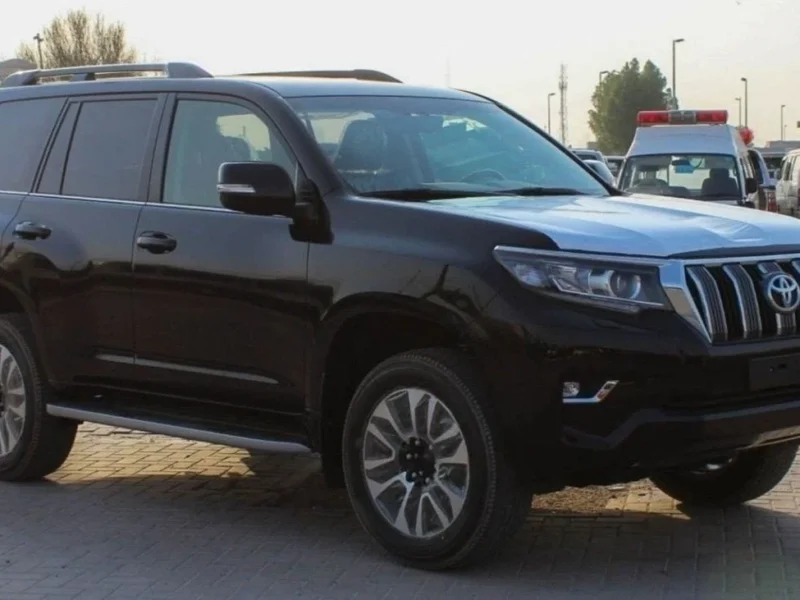 2023 Toyota Prado VX 4.0-liter 1GR-FE V6 Petrol Engine Black SUV Automatic