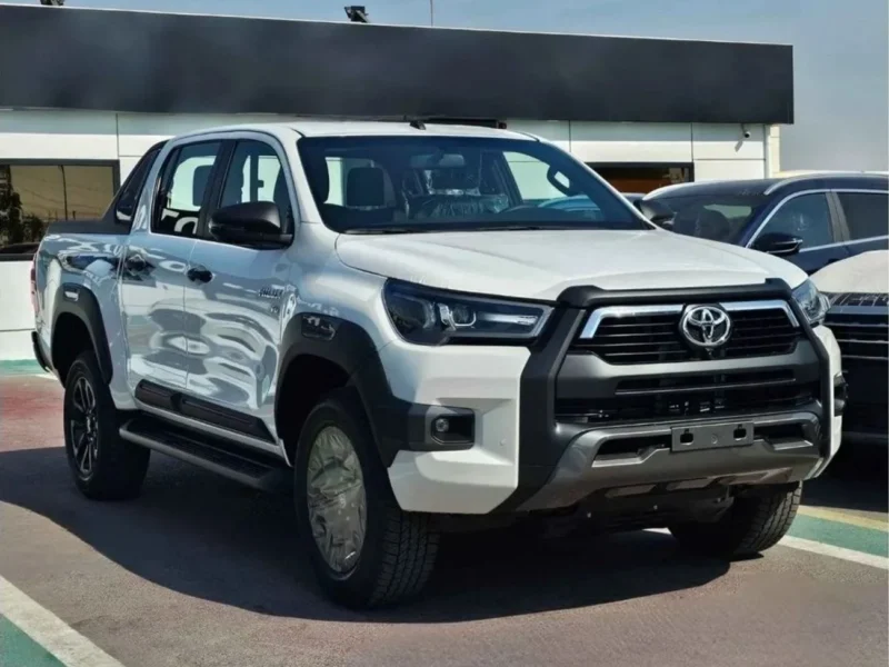 2025 Toyota Hilux Adventure DC 4.0 Liters V6 Petrol Engine White Black Pickup Truck