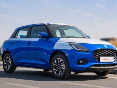 2025 Suzuki Swift GLX 1.2L Inline-4, DualJet Petrol Engine Blue Black Hatchback FWD