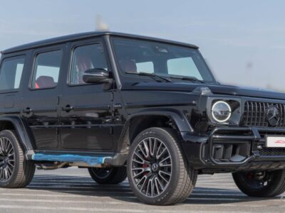 2025 Mercedes-Benz AMG G63 4.0L V8 Bi-Turbo Petrol Black Orange SUV Double Night Package