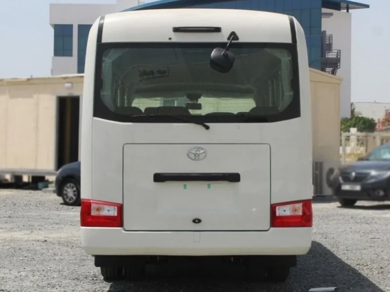 2024 Toyota Coaster 4.2 Liters 6 Cylinders Diesel Engine White Black Bus Manual