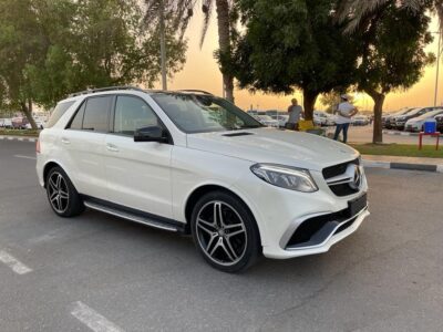 2016 Mercedes-Benz GLE 350d 4MATIC 3.0-liter V6 Diesel Turbo Intercooled White Grey SUV