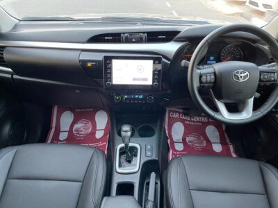 2021 Toyota Hilux SR5 Dual Cab 2.8 Litres 4 Cylinder Turbo Diesel Engine Grey Black Pickup