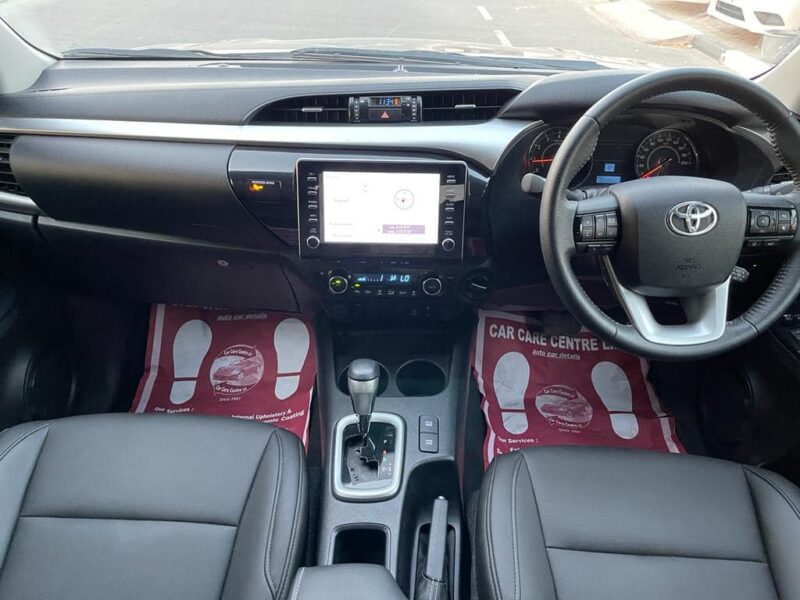 2021 Toyota Hilux SR5 Dual Cab 2.8 Litres 4 Cylinder Turbo Diesel Engine Grey Black Pickup