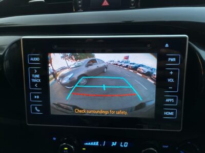 2018 Toyota Hilux Rugged X 2.8L 4-cylinder Turbo Diesel Engine Grey Black Pickup Truck