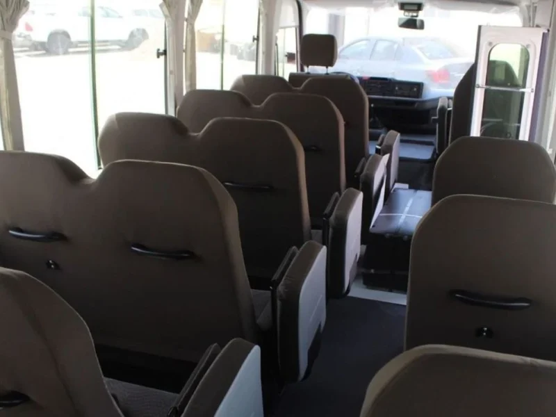 2024 Toyota Coaster 4.2 Liters 6 Cylinders Diesel Engine White Black Bus Manual