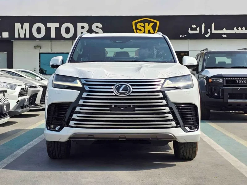 2026 Lexus LX 500 MARK LEVINSON 3.3L twin-turbo V6 Diesel Engine White Red SUV Automatic GCC