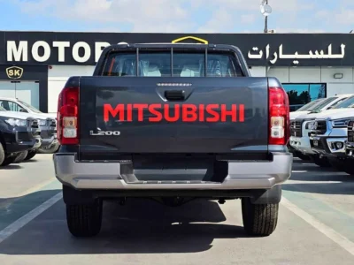 2024 Mitsubishi L200 GLX DC 2.4 Litres 4 Cylinders Petrol Engine Grey Black Pickup Truck GCC