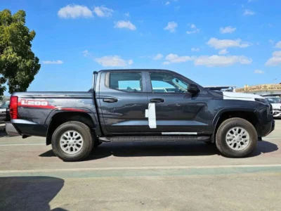 2024 Mitsubishi L200 GLX DC 2.4 Litres 4 Cylinders Petrol Engine Grey Black Pickup Truck GCC