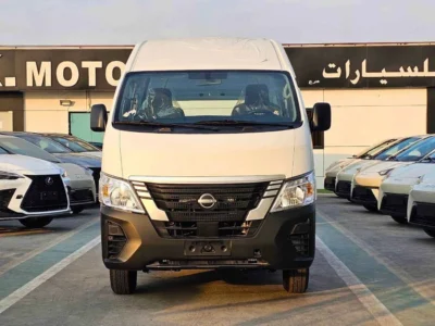 2025 Nissan Urvan High Roof Panel Van 2.5L 4-cylinder Petrol Engine White Black Van Manual